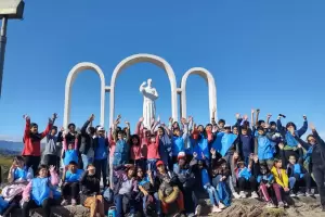 Chicos de la Catequesis peregrinan a la tierra natal del Beato Esqui