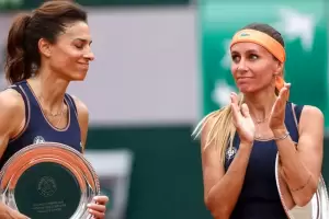 Gabriela Sabatini y Gisela Dulko perdieron en su debut en el Torneo de Leyendas de Roland Garros