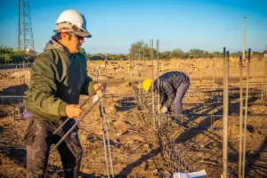 Avanzan con el Plan Habitacional con la construccin de 300 viviendas en el sur de la Capital