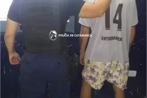 Atac un mvil policial de zona sur y lo aprehendieron