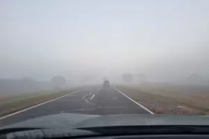 Por neblina, alerta en el trnsito sobre Ruta n 38