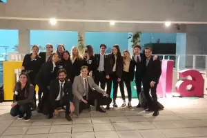 Estudiantes de Arqueologa y Derecho participaron en el Modelo de Naciones Unidas