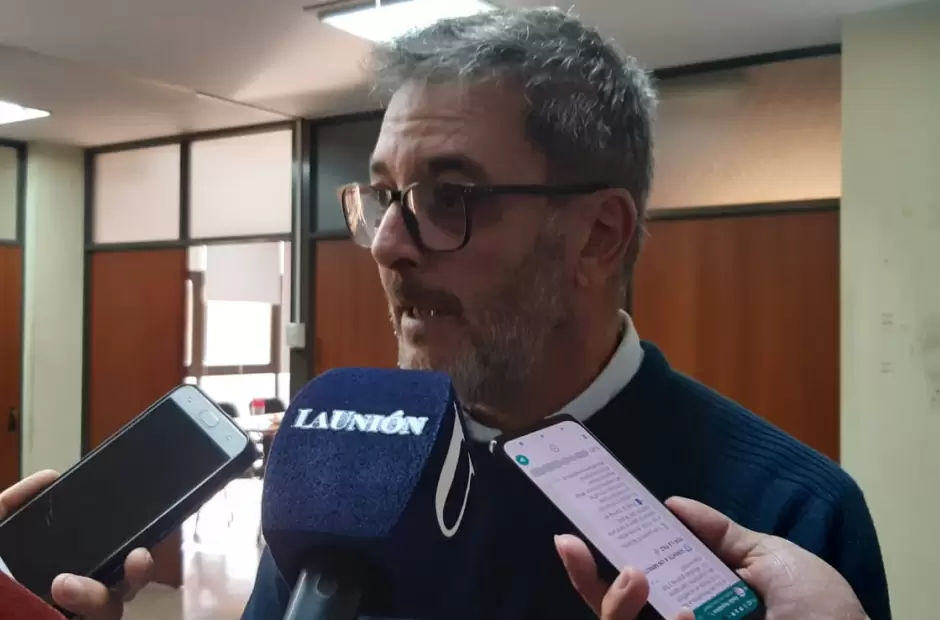 Roberto Perrota, director del ENRE. (Foto: Mauricio Espinoza/ Diario La Unin)