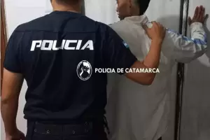 Joven intent robar en un local comercial de zona norte y lo aprehendieron