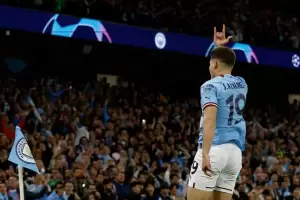 Julin lvarez sum el 13 ttulo de su carrera con la Champions League