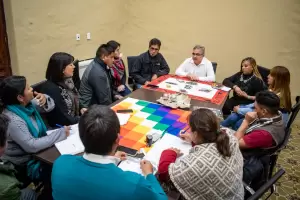 Jalil se reuni con referentes de comunidades originarias
