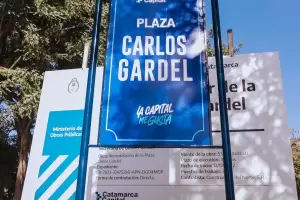 Renovaron la Plaza Carlos Gardel y los vecinos ya disfrutan del espacio verde