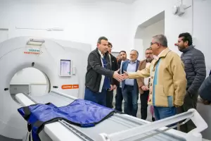 Jalil inaugur obras para el sistema de salud pblico en Beln