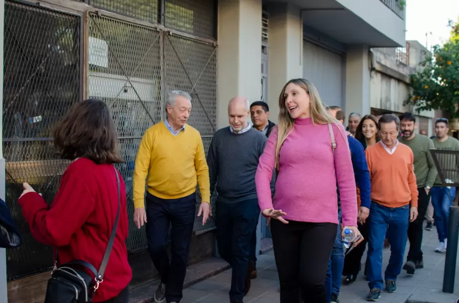 Rubn Manzi y Horacio Larreta. (Foto: Gustavo Roldn/ Diario La Unin)