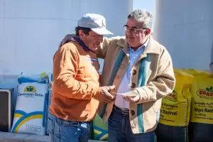 Entregaron aportes para productores afectados por las heladas tardas