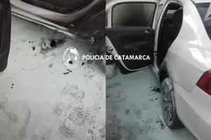 Detienen a un sujeto que con una bomba molotov incendi un automvil