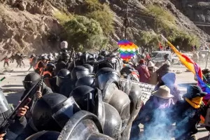 Morales culp al Gobierno nacional por las violentas protestas en Jujuy