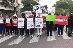 Organizaciones de izquierda se manifestaron por la represi�n en Jujuy