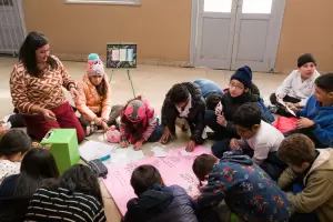 Con una gran convocatoria de alumnos, se realiz la Fiesta del libro