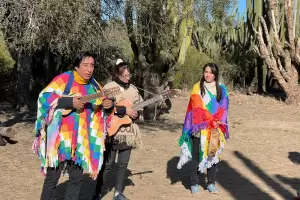 Celebraciones ancestrales y msica en vivo cerraron la propuesta "La msica como Bandera"