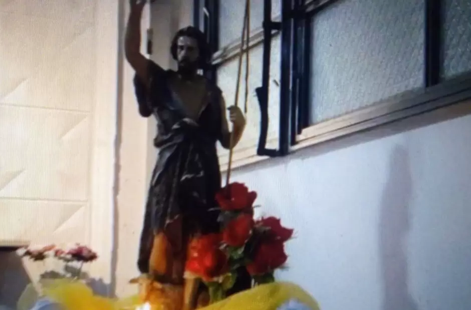 Imagen de San Juan Bautista del nosocomio capitalino