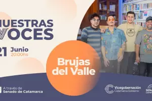 Brujas del Valle le pondr rock a la quinta entrega de Nuestras Voces