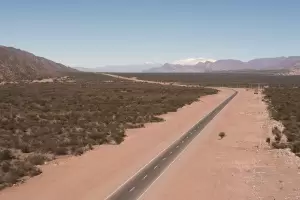 Finalizaron los trabajos de pavimentacin de la Ruta 3 en Tinogasta