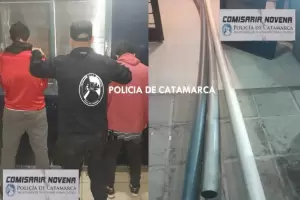 Recuperan caos sustrados de un corraln y aprehenden a dos sujetos