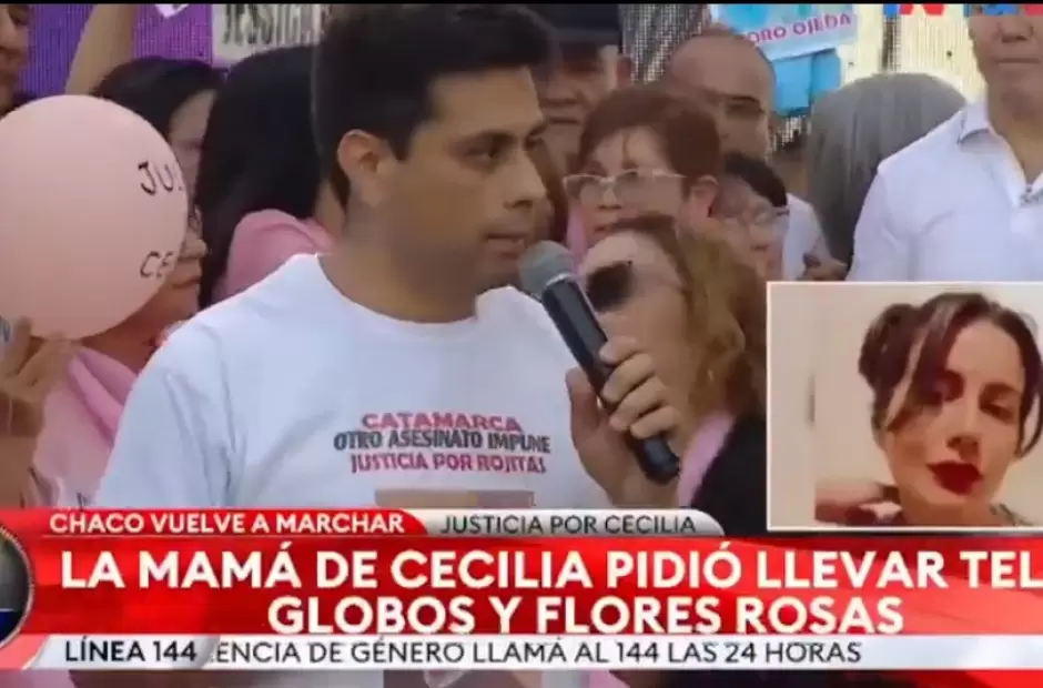 Fernando Rojas en Chaco Levant su voz por Cecilia Strzyzowski y