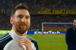 Lionel Messi ilusion a los hinchas de Boca con un gesto especial