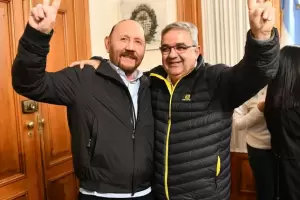Ral Jalil felicit a Gildo Insfrn por su contundente victoria en Formosa