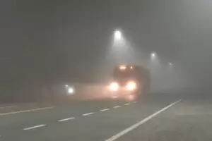 Visibilidad reducida por niebla en Ruta Nacional n 60