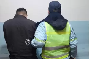 Violencia de gnero: tena requerimiento de la justicia de Tucumn y lo aprehendieron en Valle Viejo