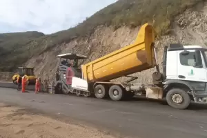 Ruta 1: concluy la pavimentacin del tramo Aconquija-Las Chacritas