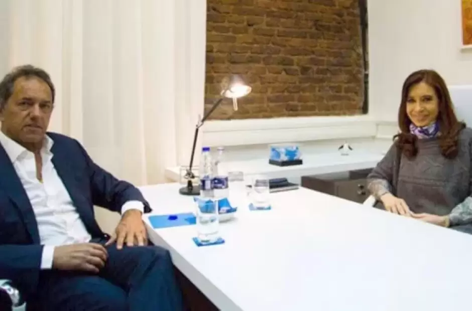 Cristina Kirchner y Daniel Scioli (DyN)