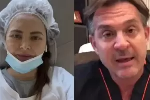 "Me duele mucho": Se filtraron los chats en los que Silvina Luna le peda ayuda al Dr. Lotocki, tras su ciruga esttica