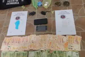 Operativo en Beln: Detuvieron a un sujeto y secuestraron marihuana, cocana y efectivo