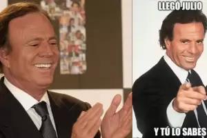 A Julio Iglesias los memes con su cara le parecen divertidos: No s quin empez con eso