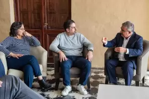 Nicols Trotta se reuni con el gobernador Ral Jalil