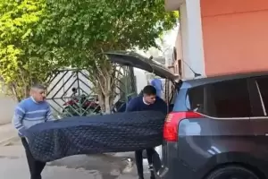 La familia le dio el ltimo adis a los restos de Karina