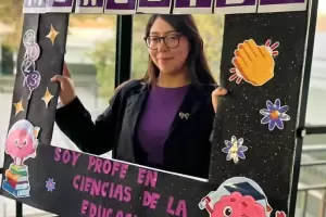 Residencia Universitaria "Abuelas de Plaza de Mayo" celebr que una de sus estudiantes se recibi: "Nos inunda la felicidad"