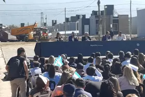 Alberto Fernndez manifest su apoyo a Jalil: "Piensen que tenemos que seguir el camino que nos ensearon Pern y Eva"