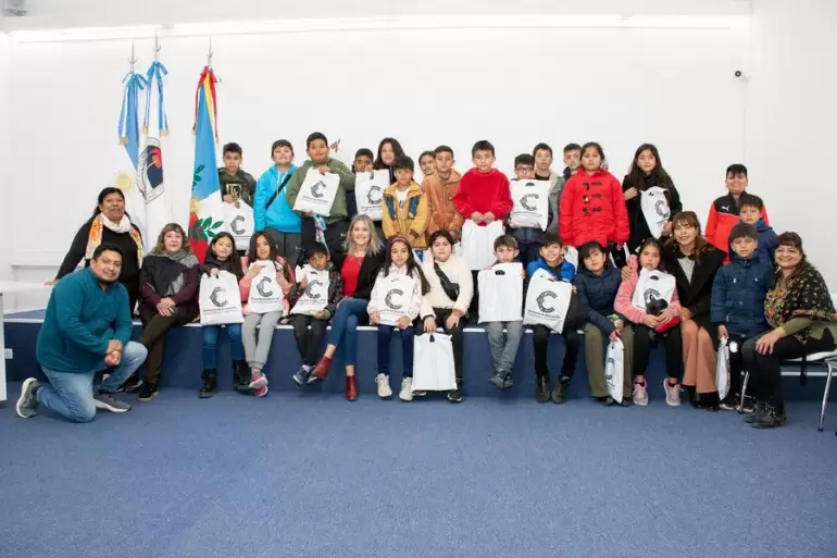 Ministerio de Educacin - Visita de alumnos de Beln