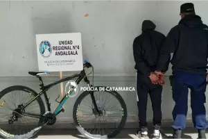 Andalgal: rob una bici de una vivienda y termin detenido