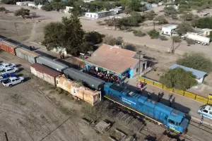 Llega el Tren Solidario a la Estaci�n de Recreo