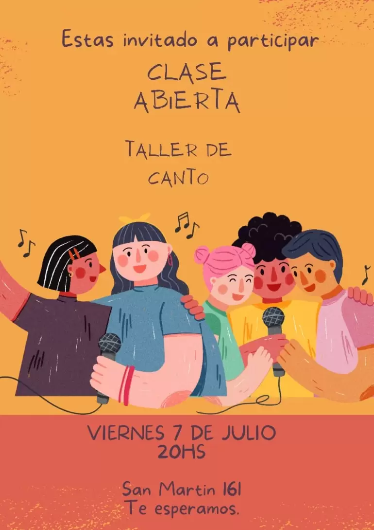 Clase abierta de Canto Libre