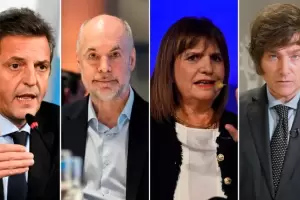 Se conocieron los primeros spots de campaa de Massa, Larreta, Patricia Bullrich y Milei