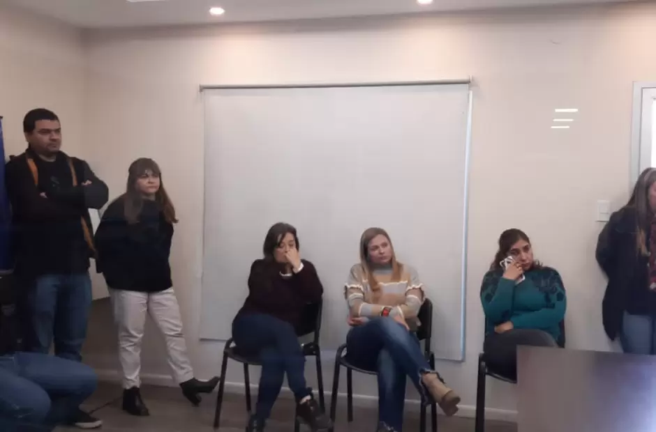 Aamblea en la ex Capresca / Foto Mauricio Espinoza