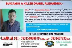 Intensa bsqueda de un hombre de 35 aos