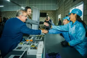 Jalil inaugur el Clster Tecnolgico Industrial y sede del INTI en el Pantanillo