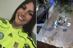 Conmocin: mataron a una hincha en medio de una batalla entre ultras de Palmeiras y Flamengo