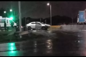 Otro accidente en la avenida Bicentenario: Menores resultaron lesionados