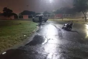 Muri la mujer accidentada en la avenida Bicentenario