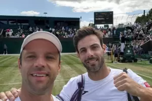 Zeballos es finalista de Wimbledon en dobles junto al cataln Granollers