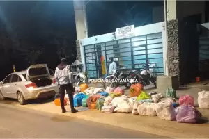 Secuestran prendas de vestir y electrodomsticos en un puesto caminero de Valle Viejo